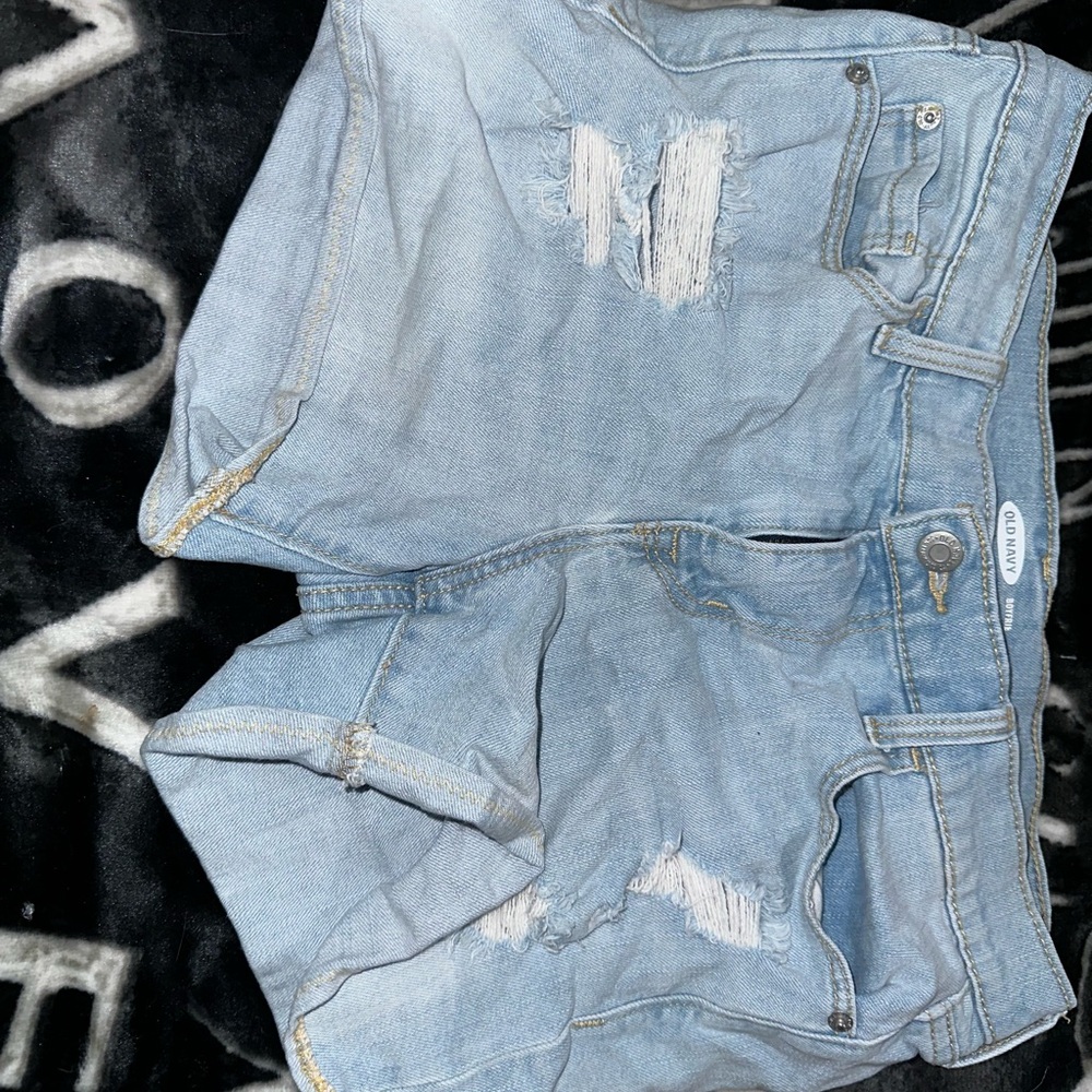 Old Navy Light Blue Denim Shorts